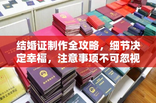 涿鹿结婚证制作全攻略，细节决定幸福，注意事项不可忽视